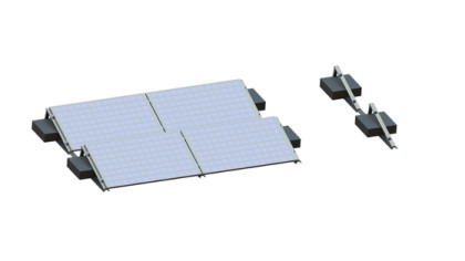 Tripod Folding Flat Roof Solar Mounting System